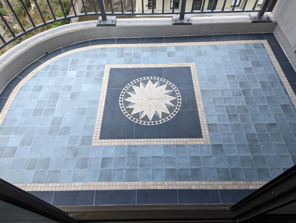 After balcony tile installation Phoenix AZ