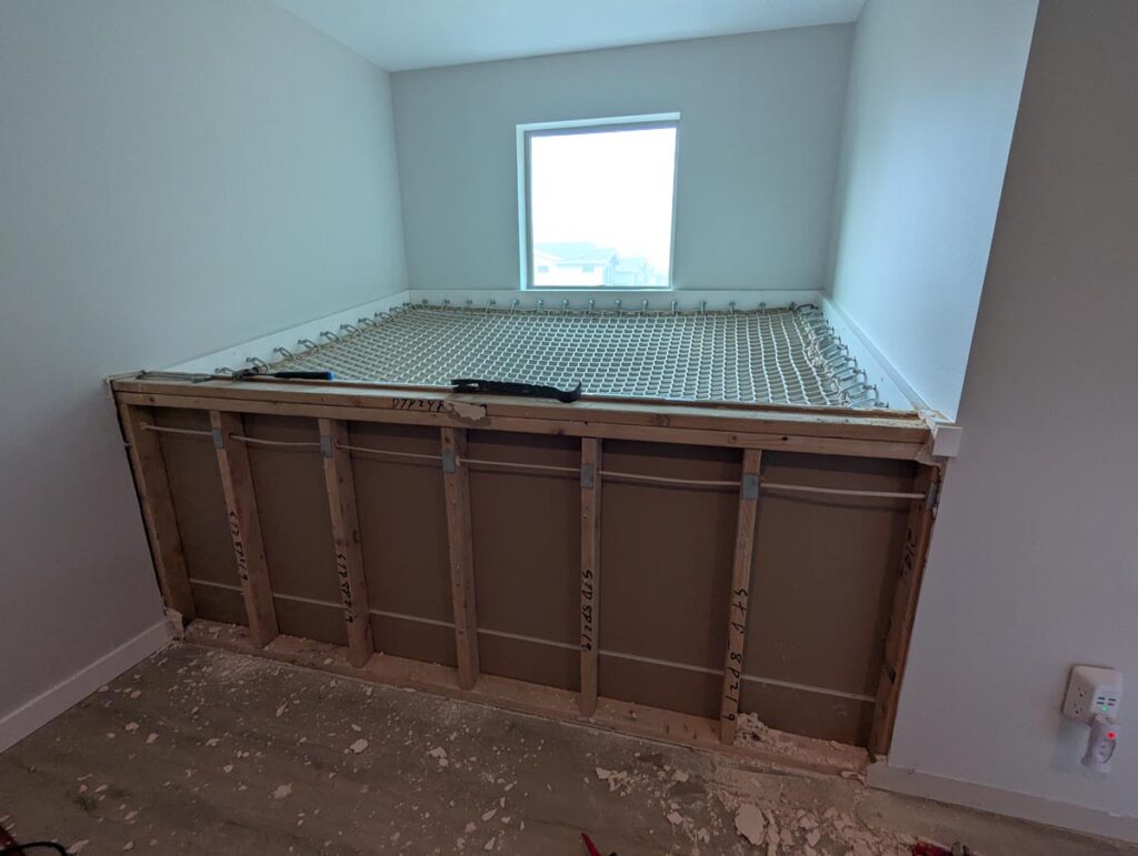 Before residential floor replacement Peoria AZ