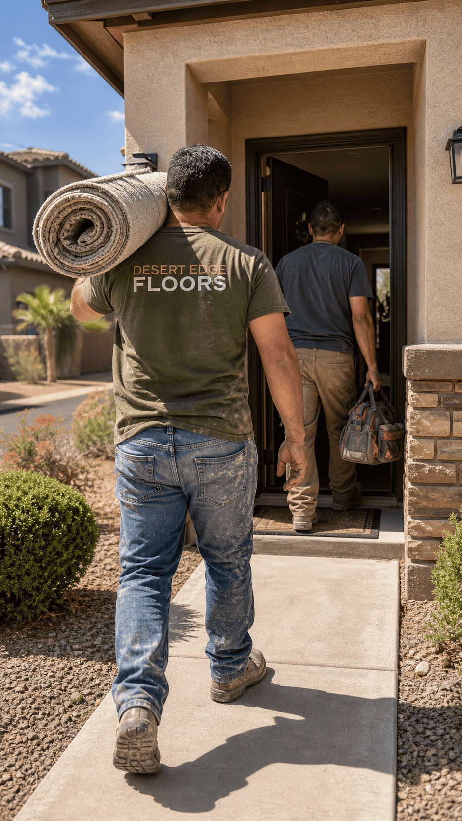 Desert Edge Floors crew