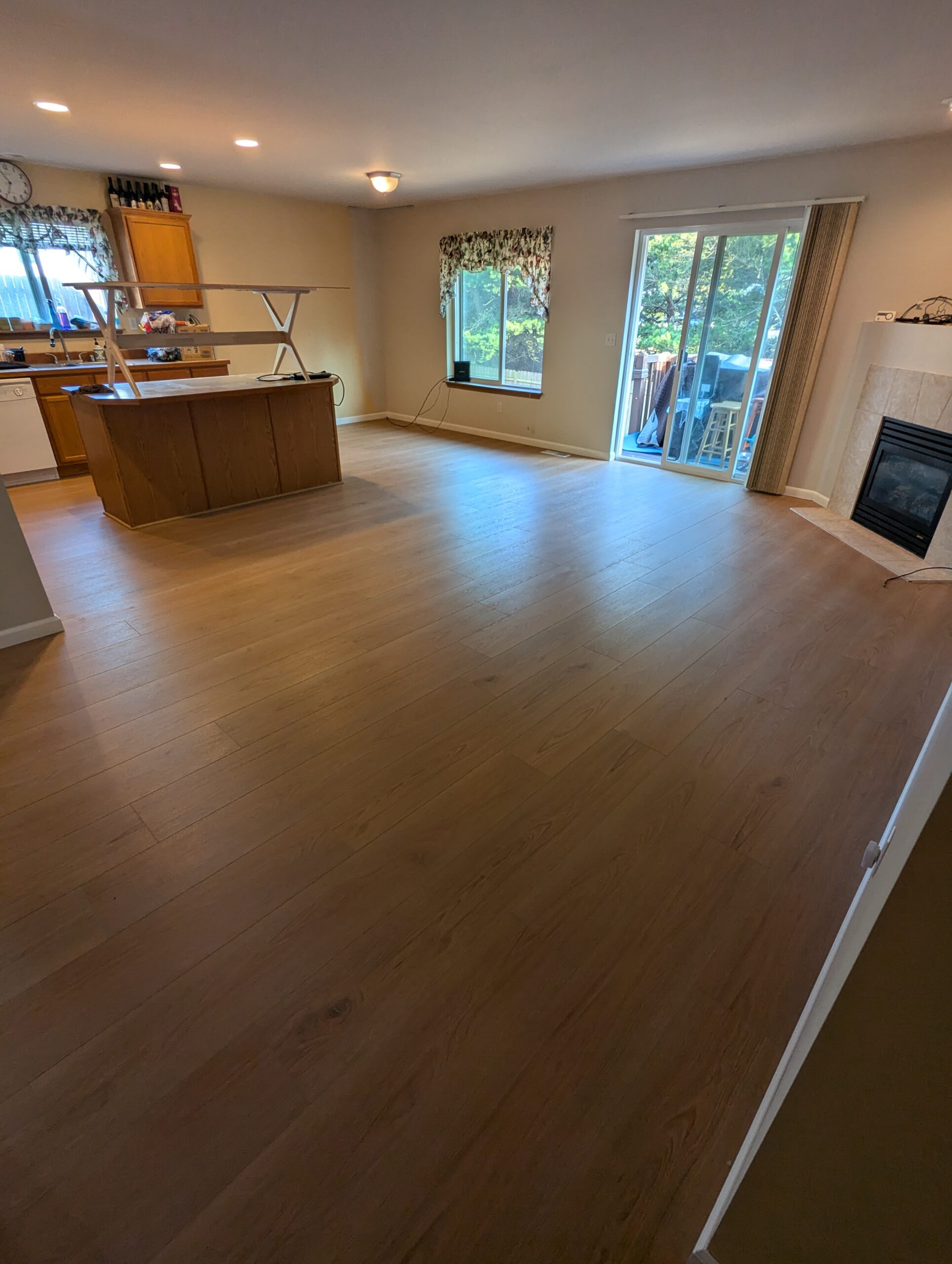 After LVP flooring installation Surprise AZ