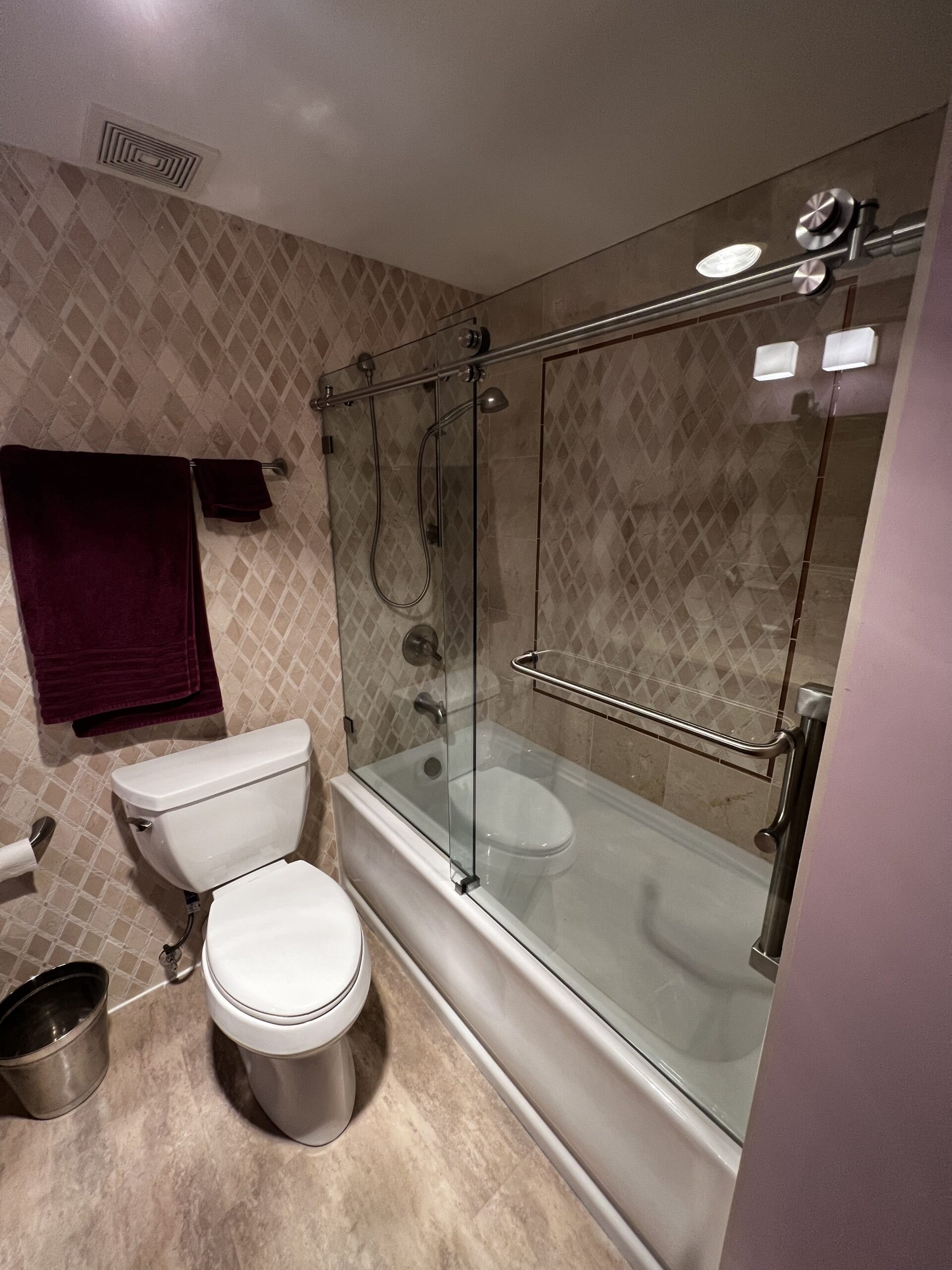After bathroom tile installation Glendale AZ