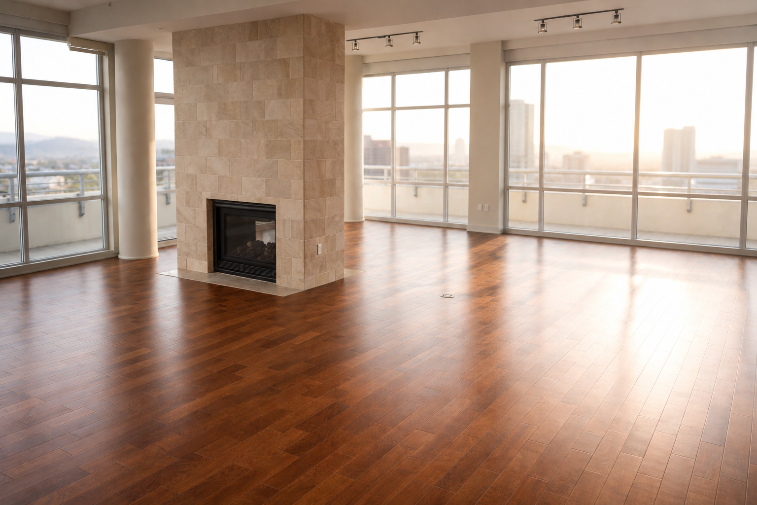 After hardwood flooring installation Phoenix AZ